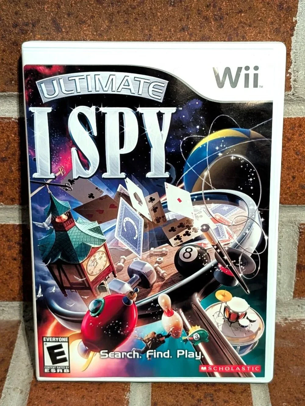 Ultimate I Spy Nintendo Wii Game Complete CIB Disc Manual Scholastic